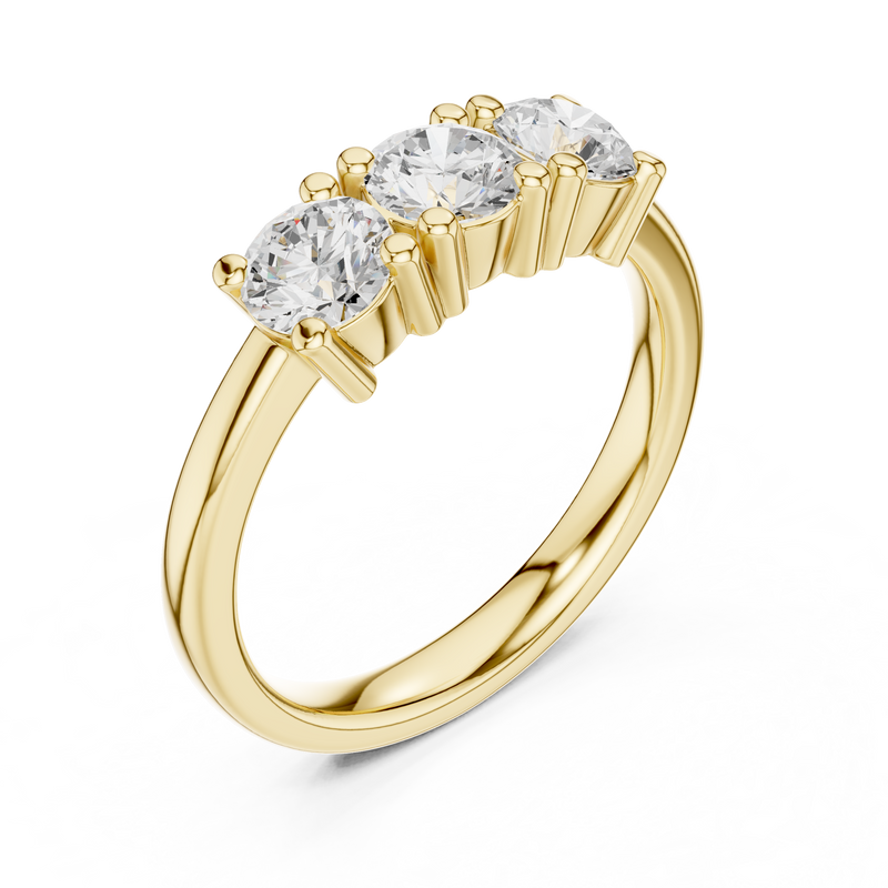 Ladies Ring DDLR-610@7 - Yellow Gold - Image