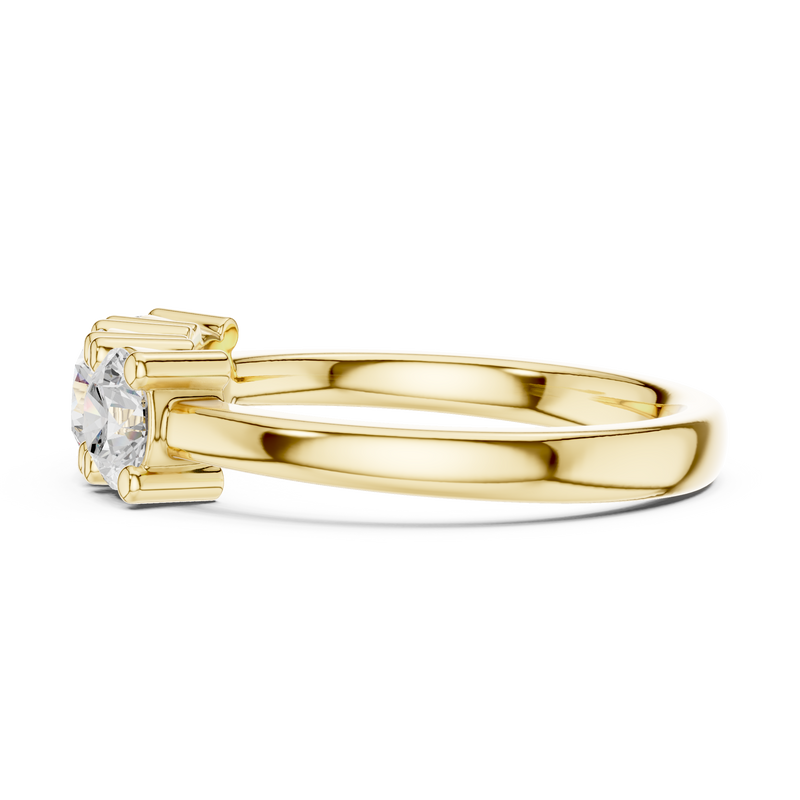 Ladies Ring DDLR-610@7 - Yellow Gold - Image