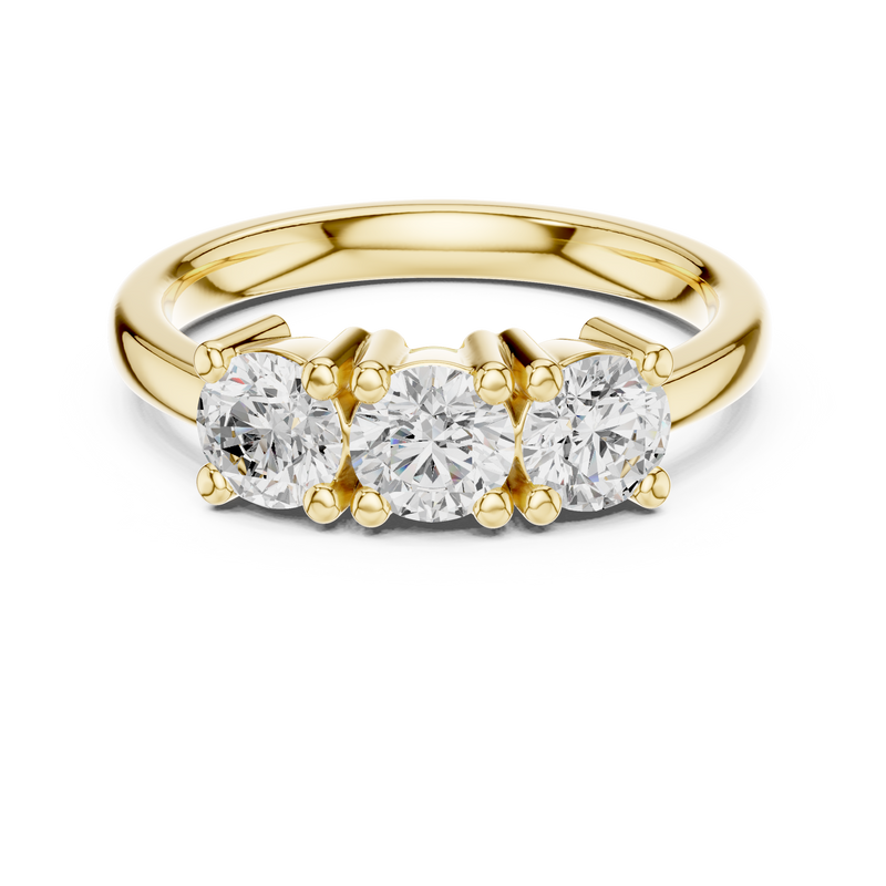 Ladies Ring DDLR-610@7 - Yellow Gold - Image