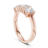 Ladies Ring DDLR-611@7 - Rose Gold - Image