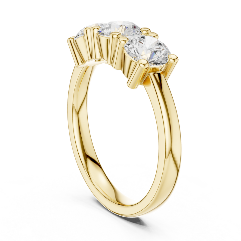 Ladies Ring DDLR-611@7 - Yellow Gold - Image