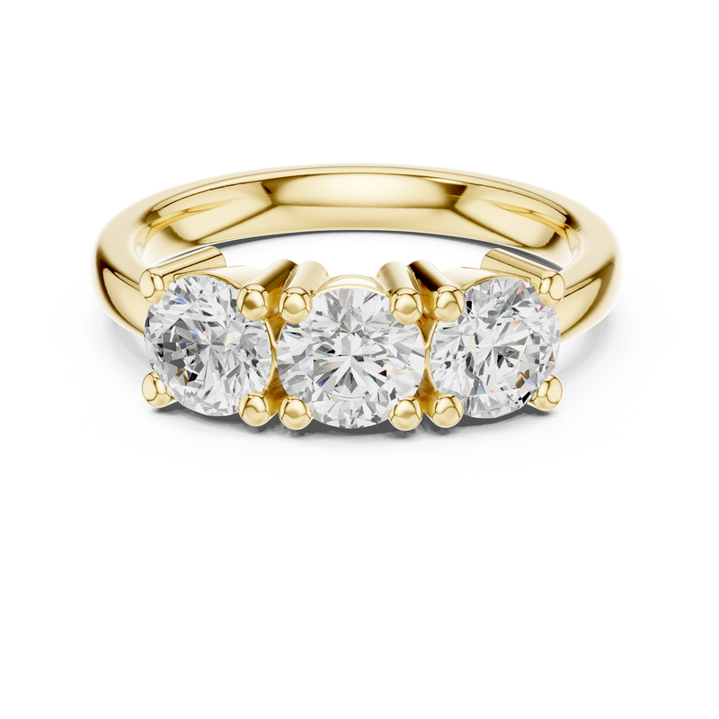Ladies Ring DDLR-611@7 - Yellow Gold - Image