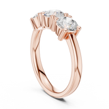 Ladies Ring DDLR-612@7 - Rose Gold - Image