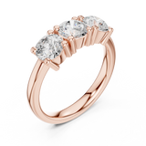 Ladies Ring DDLR-612@7 - Rose Gold - Image