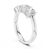 Ladies Ring DDLR-612@7 - White Gold - Image