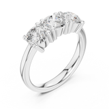 Ladies Ring DDLR-612@7 - White Gold - Image