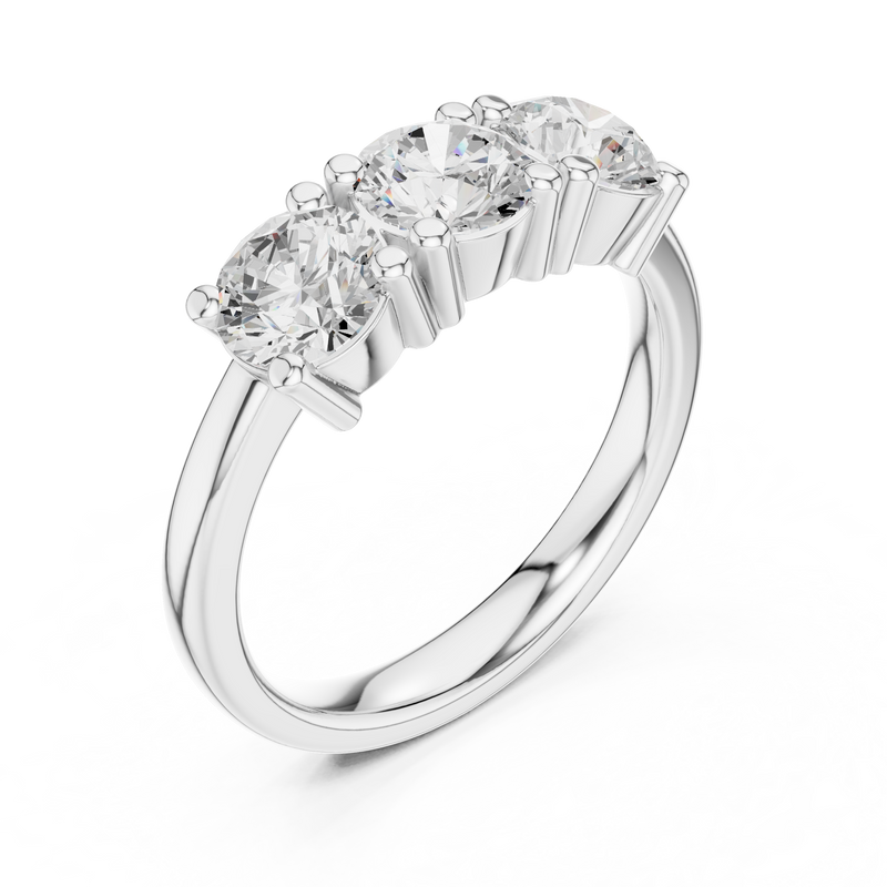 Ladies Ring DDLR-612@7 - White Gold - Image