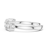 Ladies Ring DDLR-612@7 - White Gold - Image
