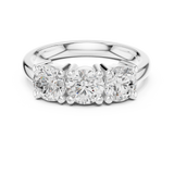 Ladies Ring DDLR-612@7 - White Gold - Image