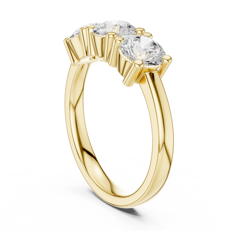 Ladies Ring DDLR-612@7 - Yellow Gold - Image