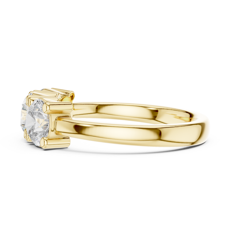 Ladies Ring DDLR-612@7 - Yellow Gold - Image