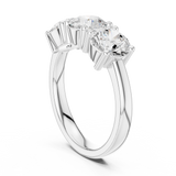 Ladies Ring DDLR-613@7 - White Gold - Image