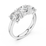 Ladies Ring DDLR-613@7 - White Gold - Image