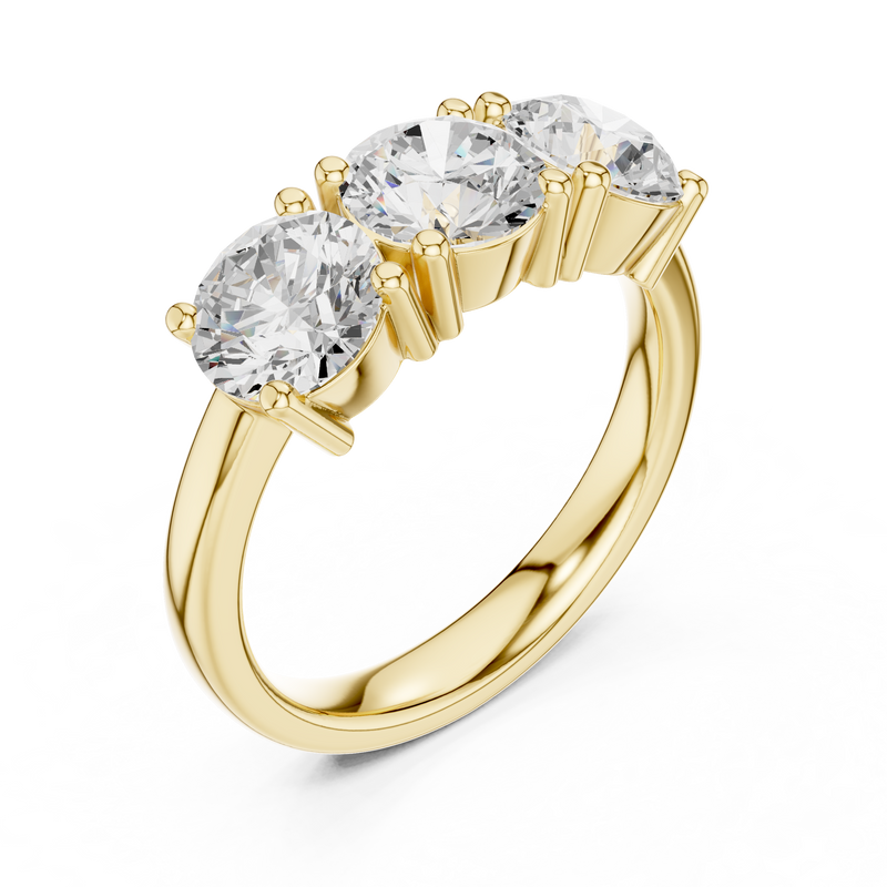 Ladies Ring DDLR-613@7 - Yellow Gold - Image