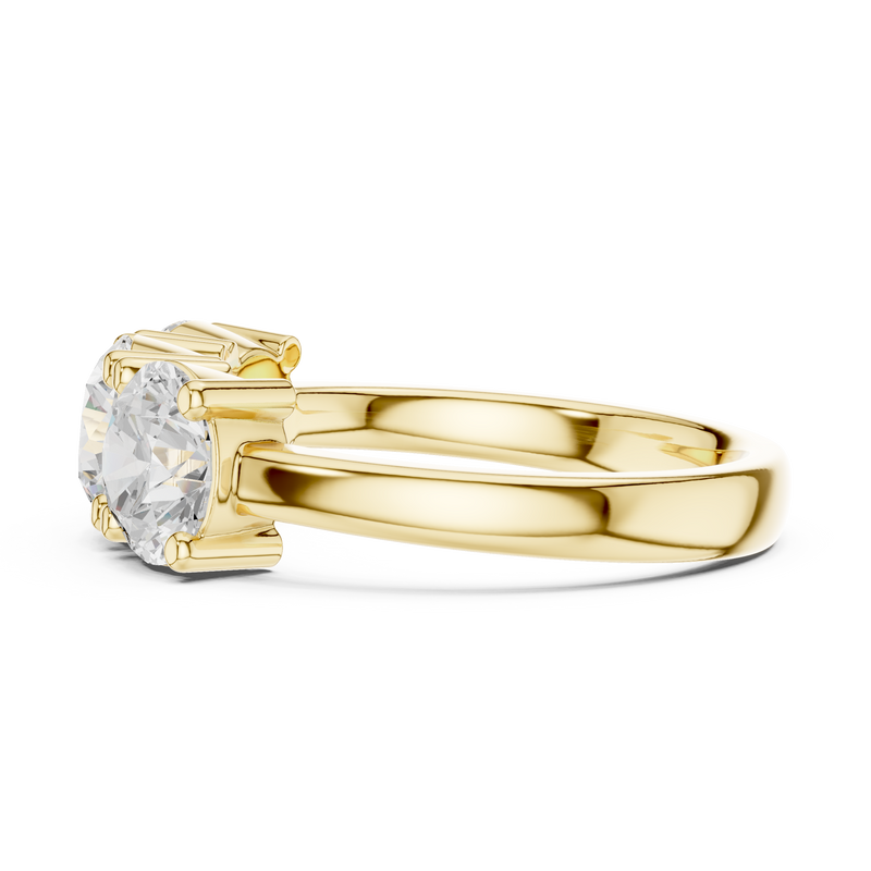 Ladies Ring DDLR-613@7 - Yellow Gold - Image