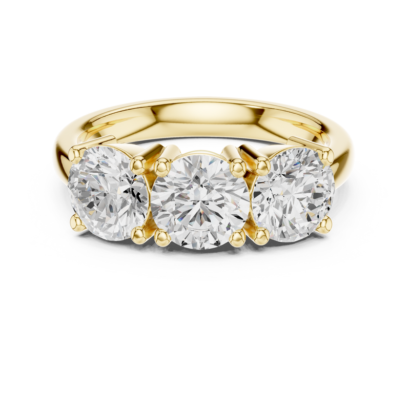 Ladies Ring DDLR-613@7 - Yellow Gold - Image
