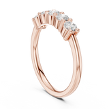 Ladies Ring DDLR-614@7 - Rose Gold - Image