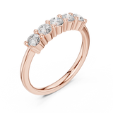Ladies Ring DDLR-614@7 - Rose Gold - Image