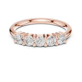 Ladies Ring DDLR-614@7 - Rose Gold - Image