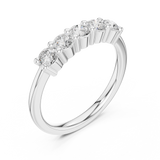 Ladies Ring DDLR-614@7 - White Gold - Image