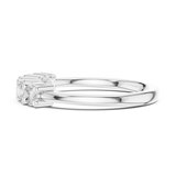 Ladies Ring DDLR-614@7 - White Gold - Image