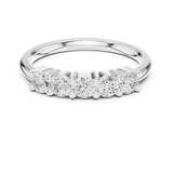 Ladies Ring DDLR-614@7 - White Gold - Image