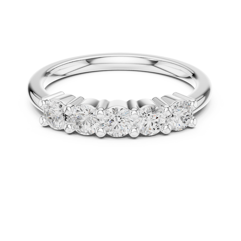Ladies Ring DDLR-614@7 - White Gold - Image