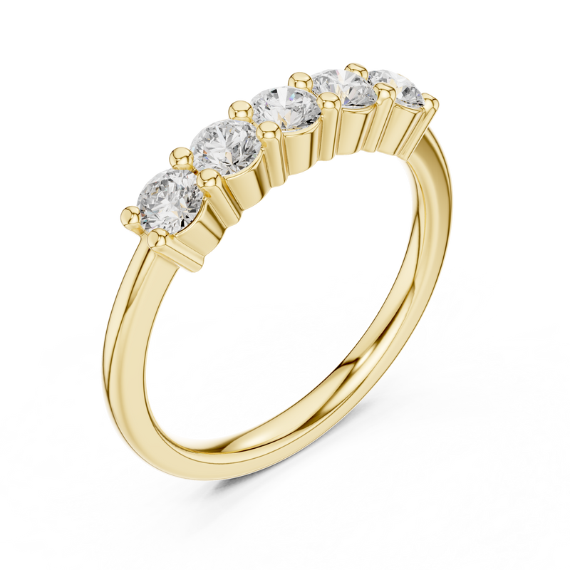 Ladies Ring DDLR-614@7 - Yellow Gold - Image