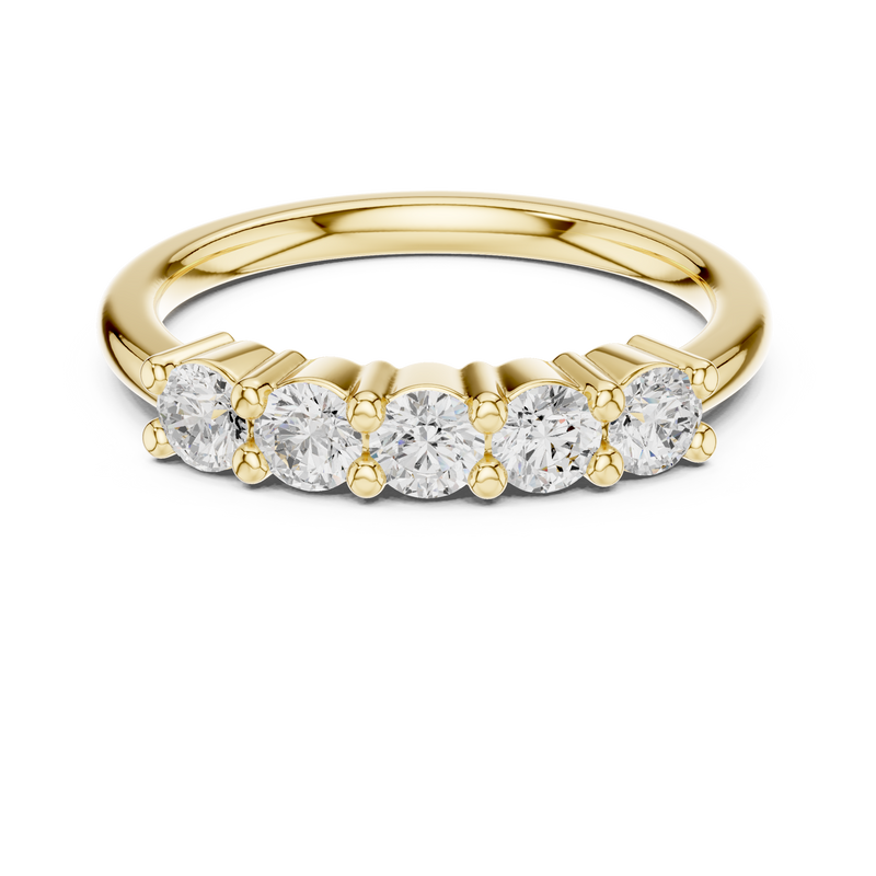 Ladies Ring DDLR-614@7 - Yellow Gold - Image