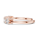 Ladies Ring DDLR-615@7 - Rose Gold - Image