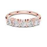 Ladies Ring DDLR-615@7 - Rose Gold - Image
