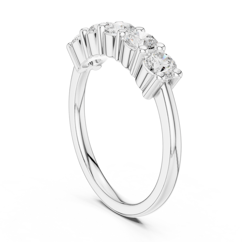 Ladies Ring DDLR-615@7 - White Gold - Image