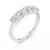 Ladies Ring DDLR-615@7 - White Gold - Image