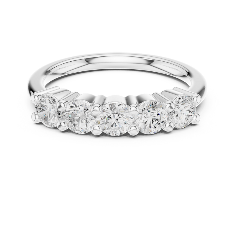 Ladies Ring DDLR-615@7 - White Gold - Image