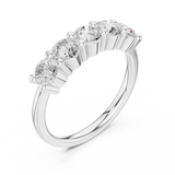 Ladies Ring DDLR-616@7 - White Gold - Image