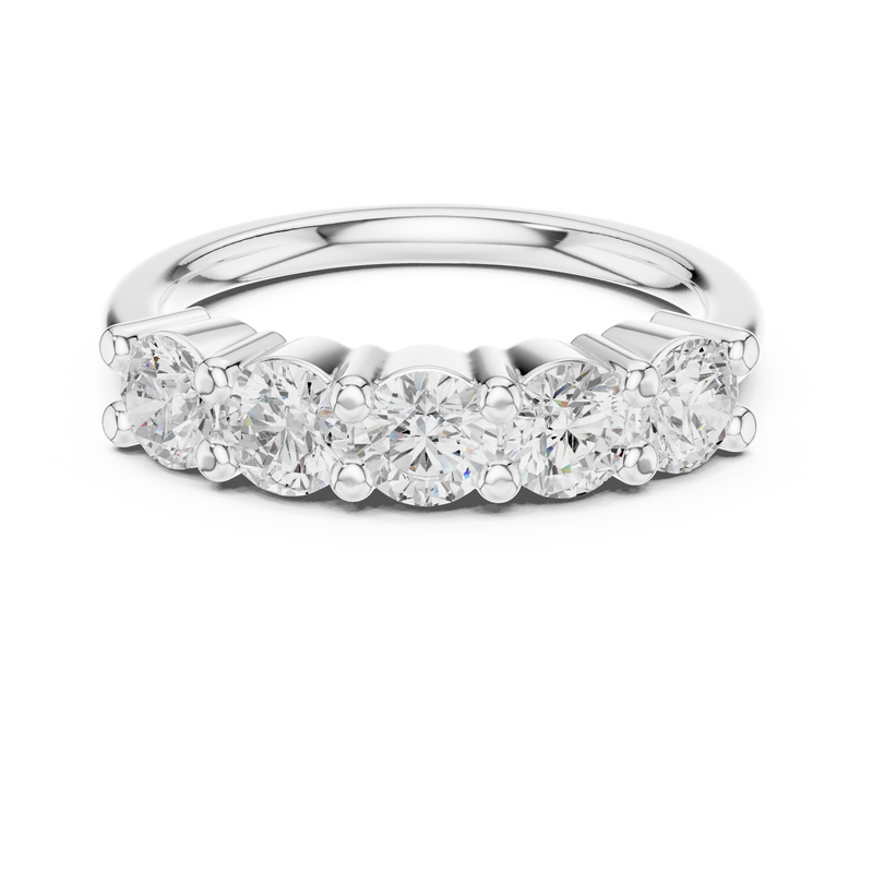 Ladies Ring DDLR-616@7 - White Gold - Image