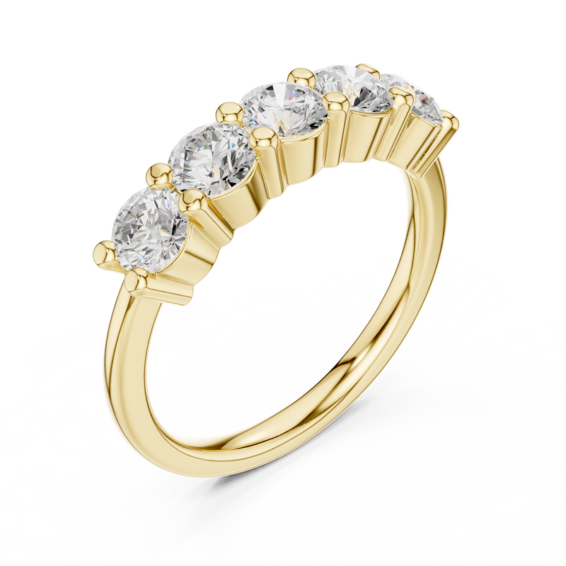 Ladies Ring DDLR-616@7 - Yellow Gold - Image