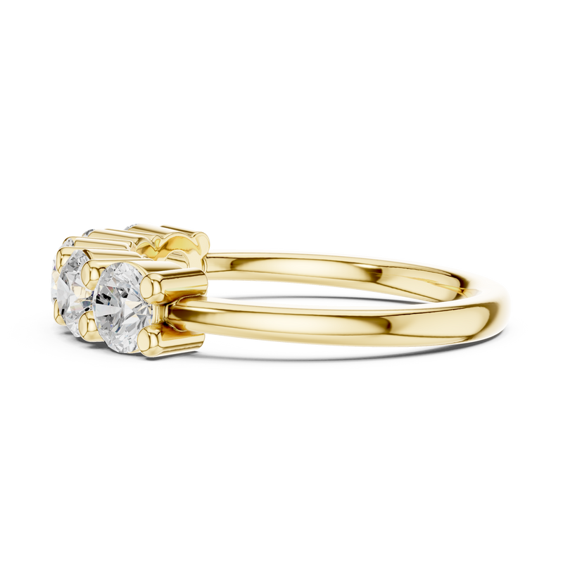 Ladies Ring DDLR-616@7 - Yellow Gold - Image