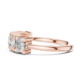 Ladies Ring DDLR-617@7 - Rose Gold - Image