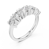 Ladies Ring DDLR-617@7 - White Gold - Image