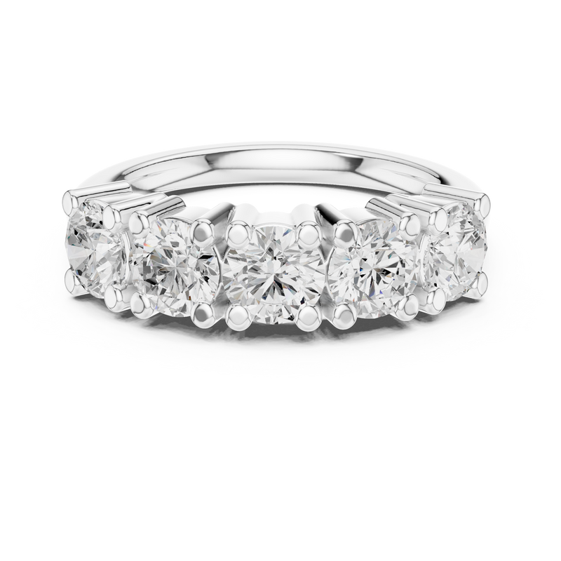 Ladies Ring DDLR-617@7 - White Gold - Image