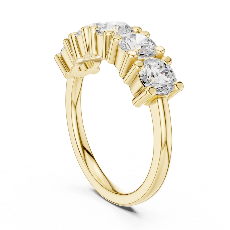 Ladies Ring DDLR-617@7 - Yellow Gold - Image