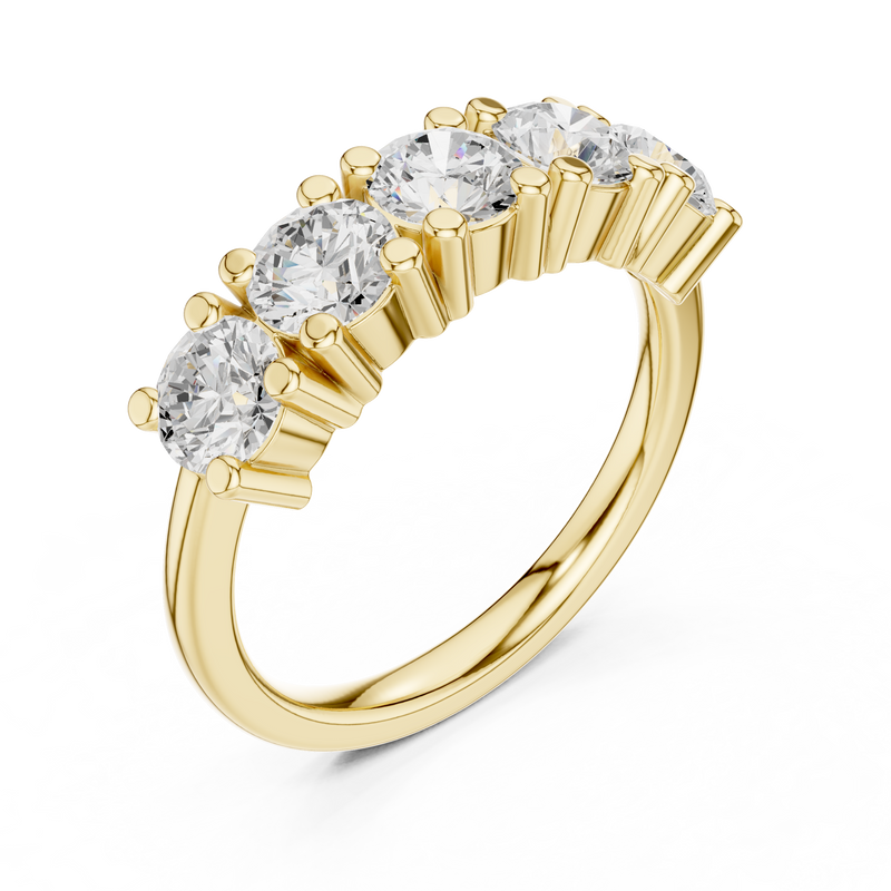 Ladies Ring DDLR-617@7 - Yellow Gold - Image