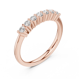 Ladies Ring DDLR-618@7 - Rose Gold - Image