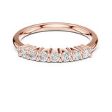 Ladies Ring DDLR-618@7 - Rose Gold - Image