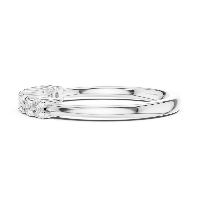 Ladies Ring DDLR-618@7 - White Gold - Image