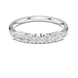 Ladies Ring DDLR-618@7 - White Gold - Image