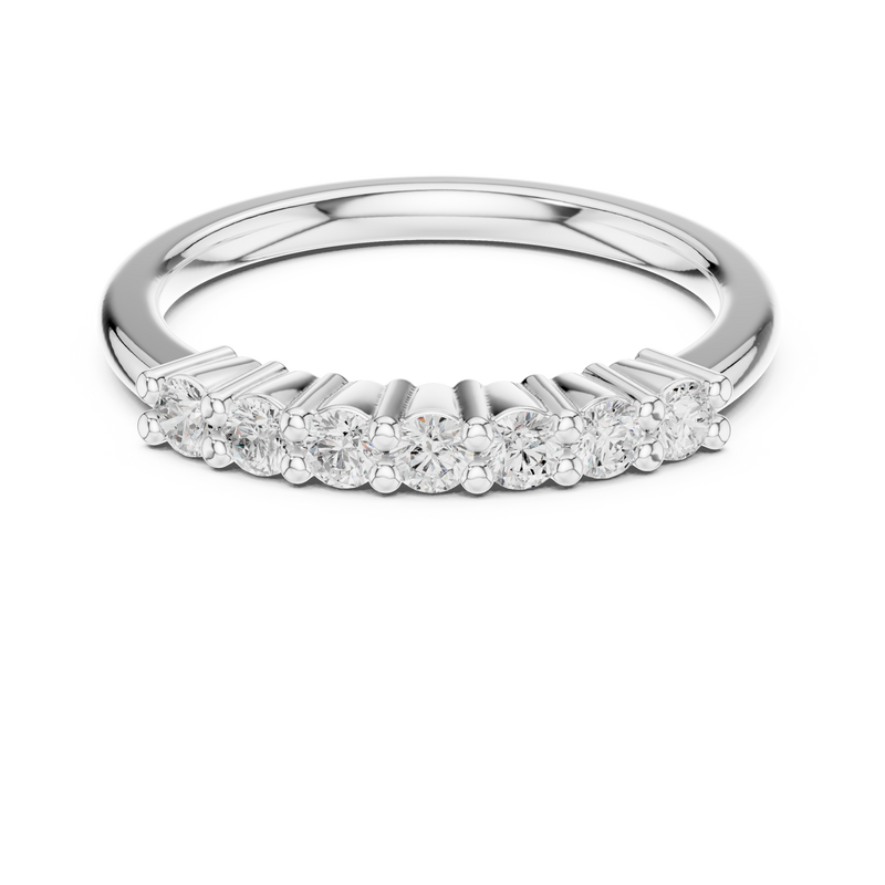 Ladies Ring DDLR-618@7 - White Gold - Image
