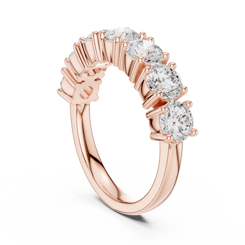 Ladies Ring DDLR-619@7 - Rose Gold - Image