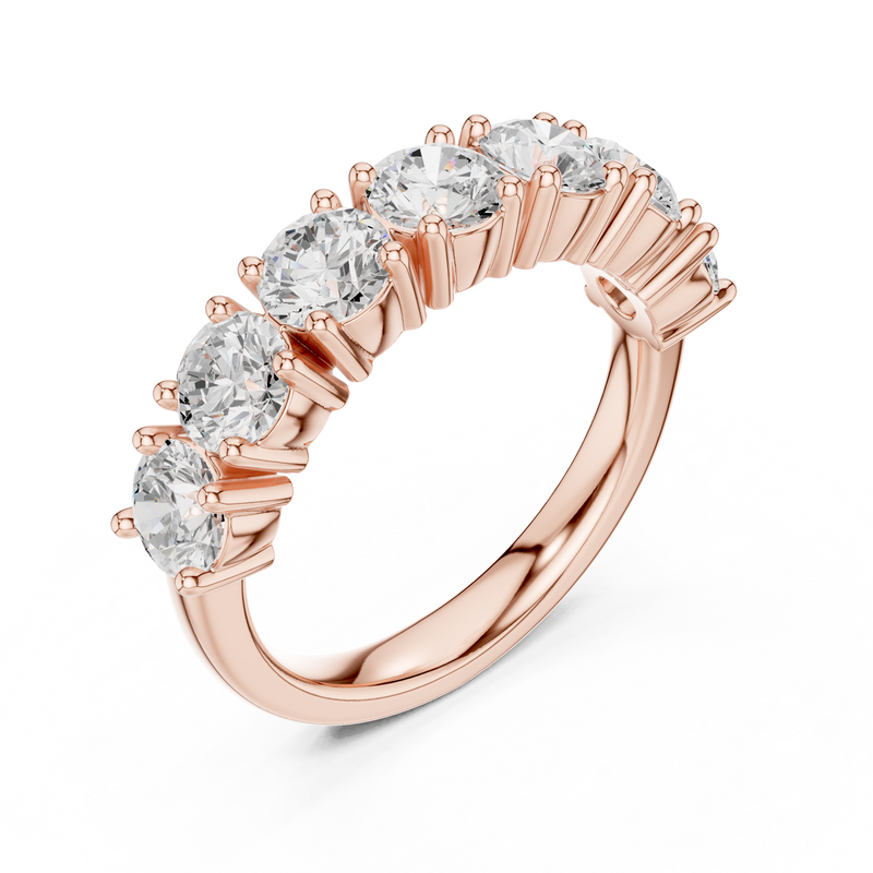 Ladies Ring DDLR-619@7 - Rose Gold - Image